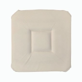 Lot de 6 Galettes de Chaise Beige – Confortables et Épaisses, 38x38 cm Assises Pratiques avec Lanières de Fixation