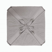 Lot de 6 Galettes de chaise - Gris verso