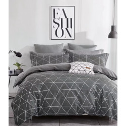 housse de couette losange percale 80 fils