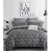 housse de couette losange percale 80 fils