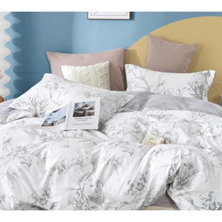 Housse de couette percale 80 fils - 220x240 - anis - LIGNE DU BLANC - LINGE DE MAISON - Housse