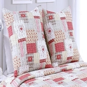 Couvre lit boutis Chamonix - 230x250 - 2 places enveloppe coton