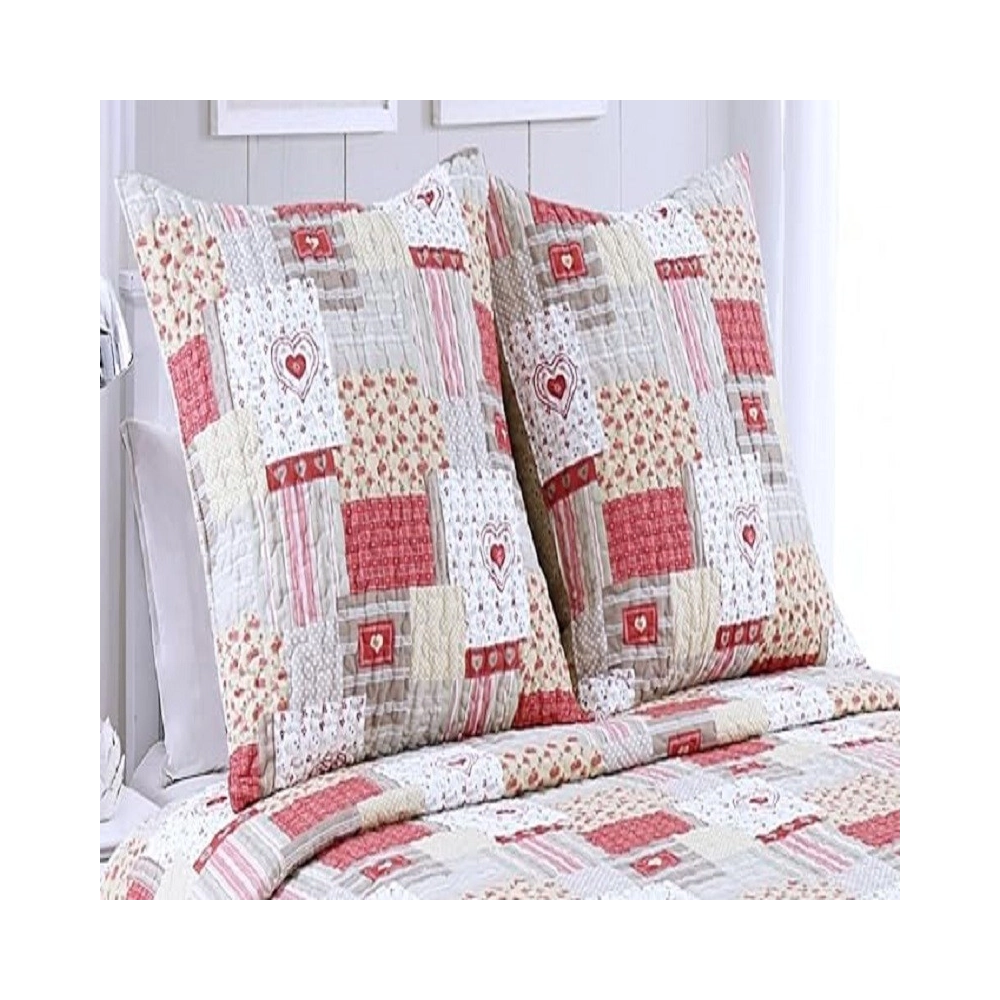 Couvre lit boutis Chamonix - 230x250 - 2 places enveloppe coton