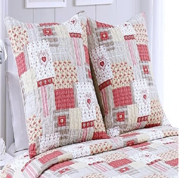 Couvre lit boutis Chamonix - 260x260 - 2 places enveloppe coton