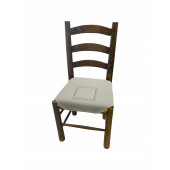 galette de chaise unie grise pour chaise