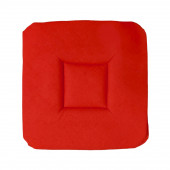 Lot de 6 Galettes de chaise - Rouge Recto