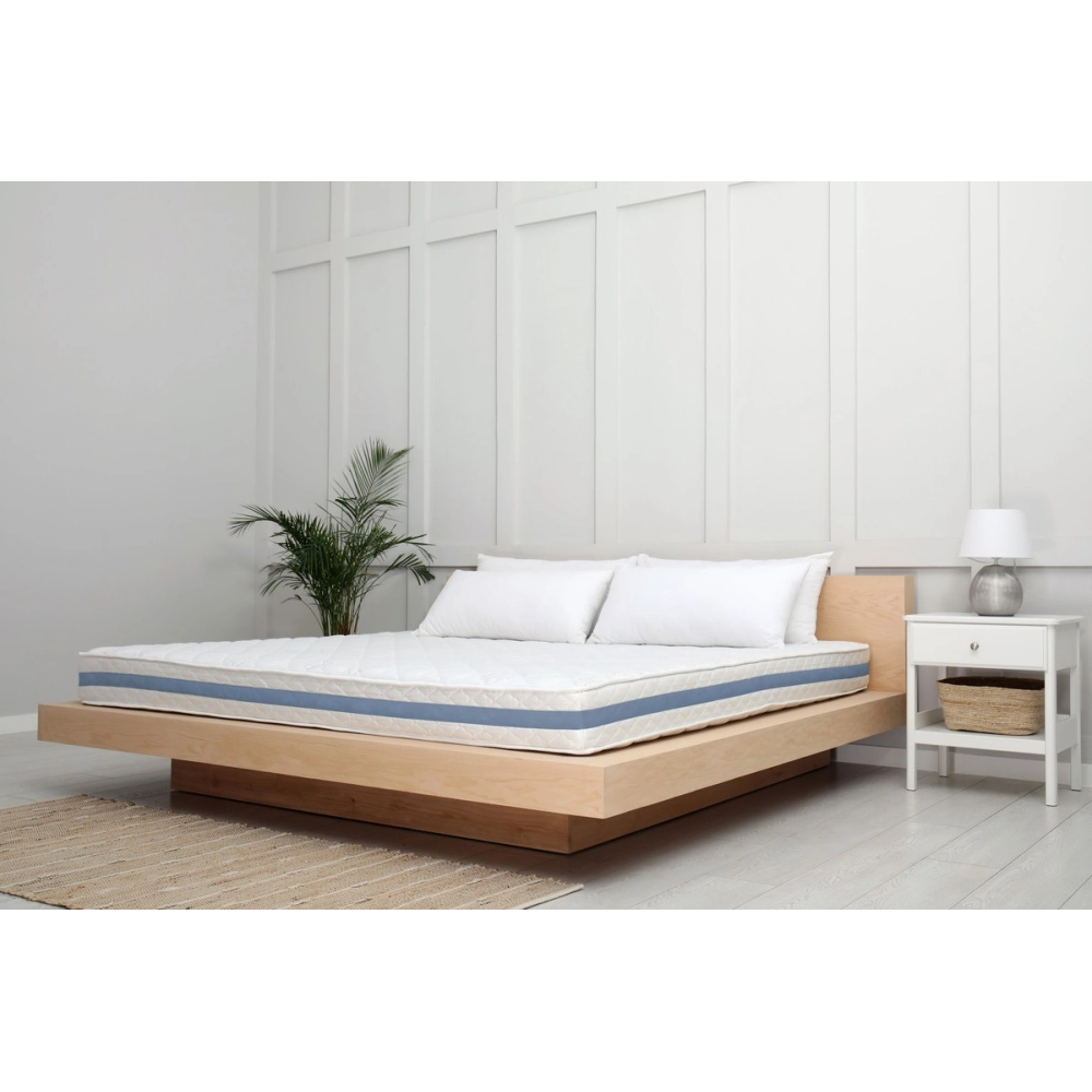 Matelas Ariane : mousse très haute résilience 60 kg/m³, soutien ergonomique, confort luxueux, accueil souple et maintien ferme
