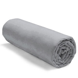 Drap housse uni 100% coton...