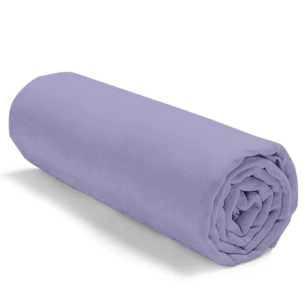Drap housse uni 100% coton 57 fils/cm² - Fabrication française – Grand bonnet 30 cm – Doux et durable – Couleur grand teint