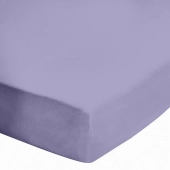 Drap housse uni 100% coton 57 fils/cm² - Fabrication française – Grand bonnet 30 cm – Doux et durable – Couleur grand teint
