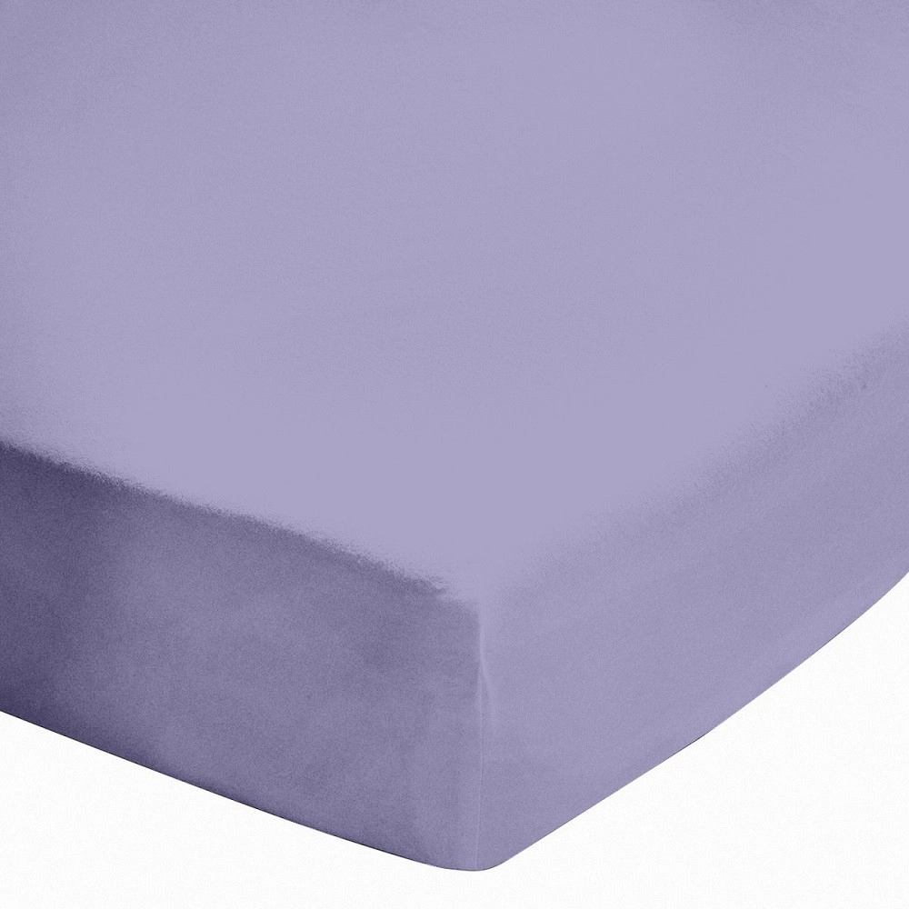 Drap housse uni 100% coton 57 fils/cm² - Fabrication française – Grand bonnet 30 cm – Doux et durable – Couleur grand teint