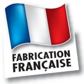 Drap housse uni 100% coton 57 fils/cm² - Fabrication française – Grand bonnet 30 cm – Doux et durable – Couleur grand teint