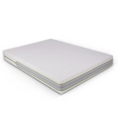 Matelas à mémoire de forme Hélios - Confort haut de gamme, mousse haute résilience, épaisseur 21 cm, 7 zones de confort