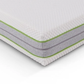 Matelas à mémoire de forme Hélios - Confort haut de gamme, mousse haute résilience, épaisseur 21 cm, 7 zones de confort