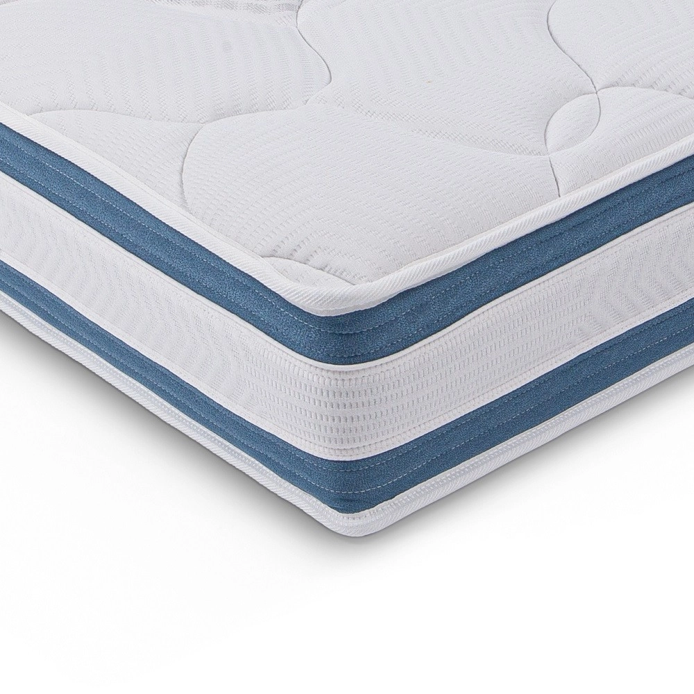 Matelas Gaïa haute résilience - Accueil souple et maintien ferme, épaisseur 24 cm, technologie multicouches, antiallergique