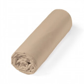 Drap housse Percale bonnet 30 cm roulé mastic