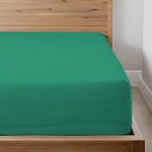 Drap housse Percale bonnet 30 cm céladon