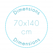 Dimensions serviette de plage microfibre chiots