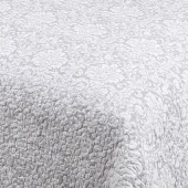 Couvre lit Délicat gris 230x250cm + 2 taies 65x65cm