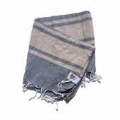 Foutas Gris Taupe 90x170 déplié