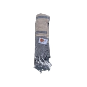 Foutas Gris Taupe 90x170cm 100% coton
