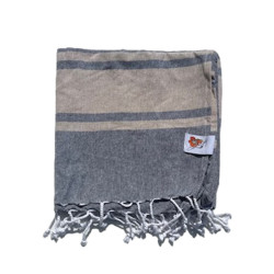 Foutas Gris Taupe 90x170 plié