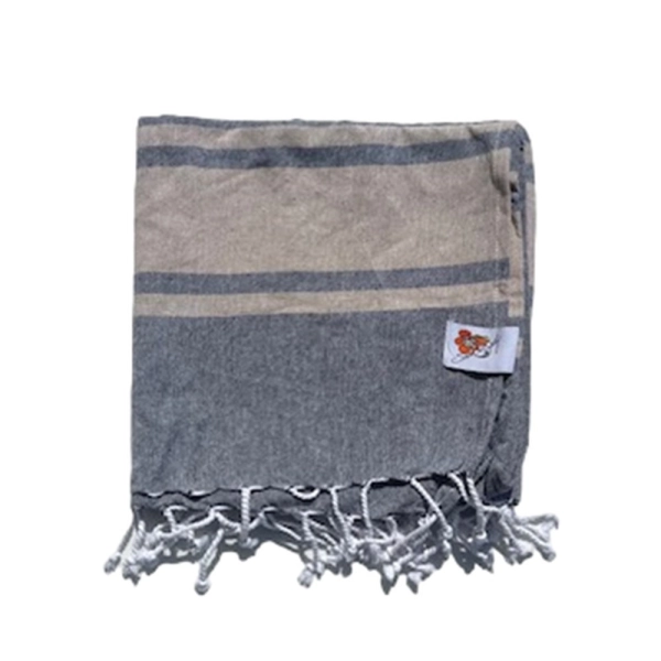 Foutas Gris Taupe 90x170 plié