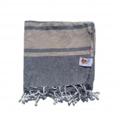 Foutas Gris Taupe 90x170 plié