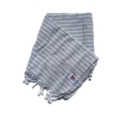 Foutas Grise 90x170cm 100% coton