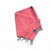 Foutas Flour Orange 90x170 déplié