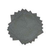 12 serviettes assorties de la nappe