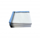Lot de 6 Mouchoirs Henry 100% coton 40x40cm