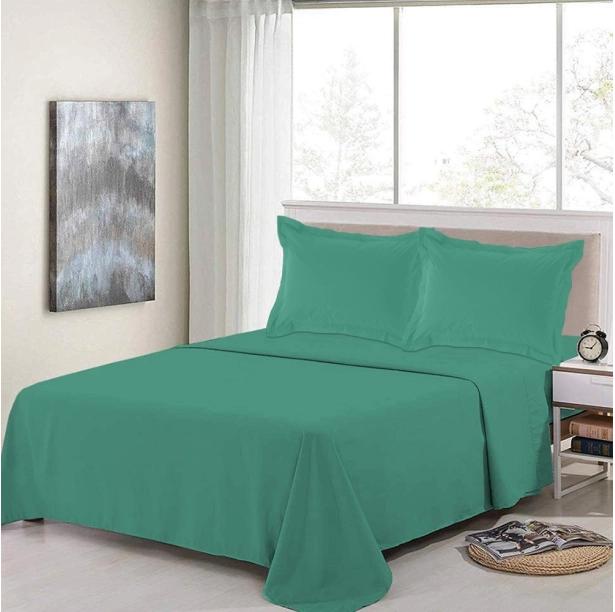 Parure de Draps 100% Percale de coton 80 fils/cm²