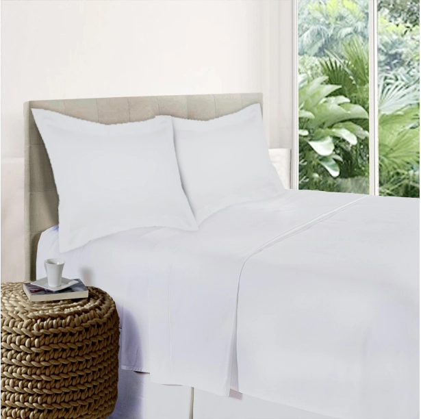 Parure de Draps 100% Percale de coton 80 fils/cm²