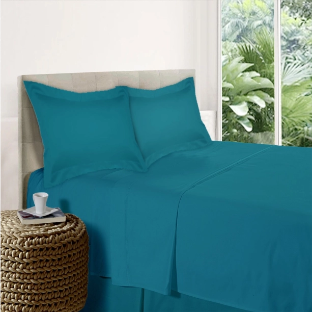 Parure de Draps 100% Percale de coton 80 fils/cm²
