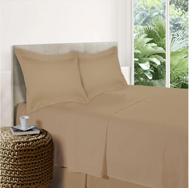 Parure de Draps 100% Percale de coton 80 fils/cm²