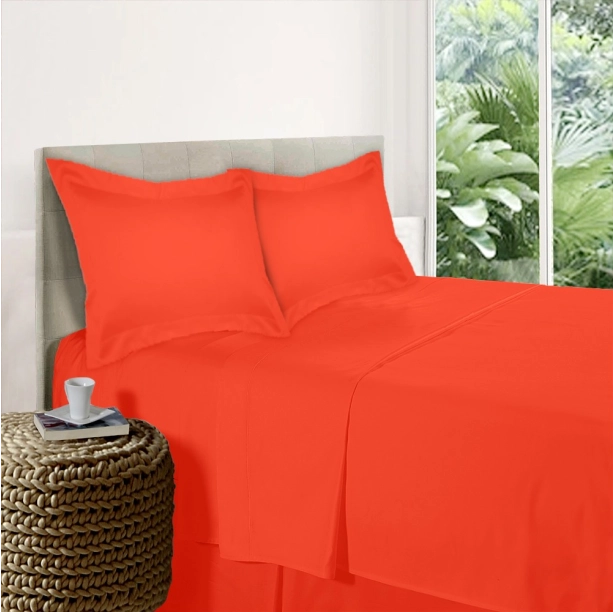 Parure de Draps 100% Percale de coton 80 fils/cm²