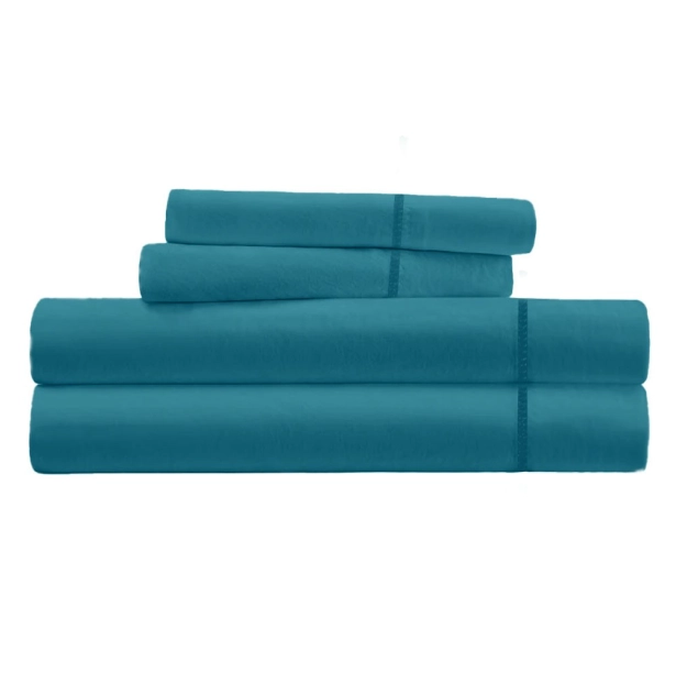 Parure de Draps 100% Percale de coton 80 fils/cm²