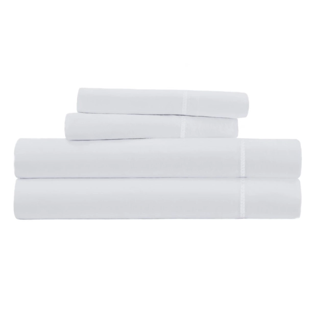 Parure de Draps 100% Percale de coton 80 fils/cm²