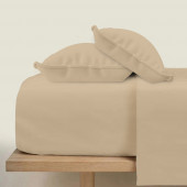 parure de draps nuit des vosges 2 places taupe