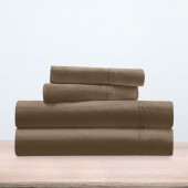 parure de draps nuit des vosges 4pièces taupe