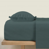 parure de draps nuit des vosges 1 places anthracite