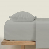 parure de draps nuit des vosges 1 places gris