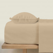 parure de draps nuit des vosges 1 places taupe