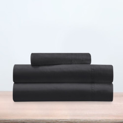 parure de draps nuit des vosges 3 pièces anthracite