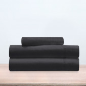 parure de draps nuit des vosges 3 pièces anthracite