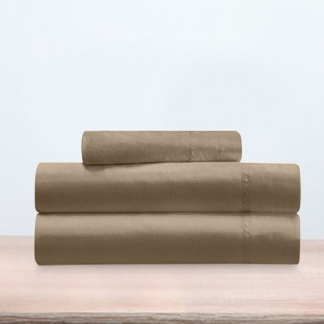 parure de draps nuit des vosges 3 pièces taupe