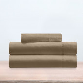 parure de draps nuit des vosges 3 pièces taupe