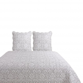 Couvre lit Délicat gris 230x250cm