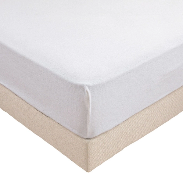 Protège Matelas Molleton Imperméable PVC, forme drap housse
